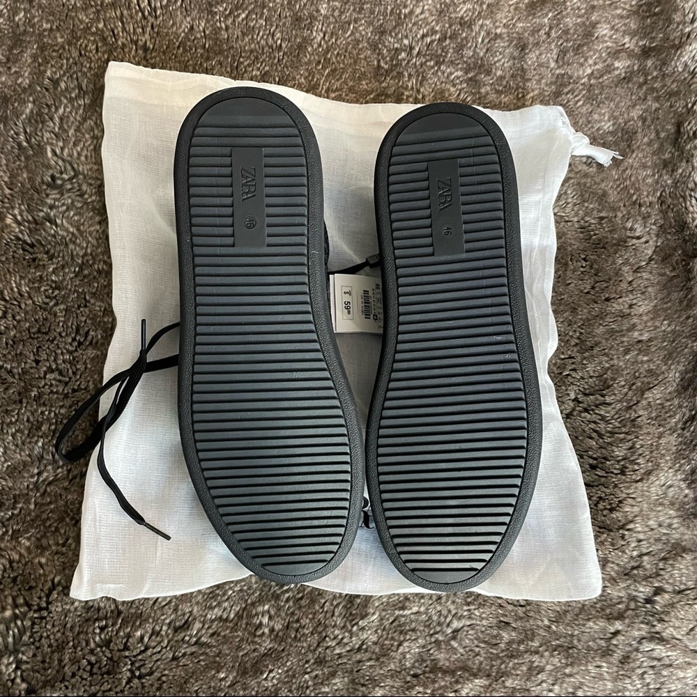 Zara Black Glitter Shoes - Picture 4 of 5